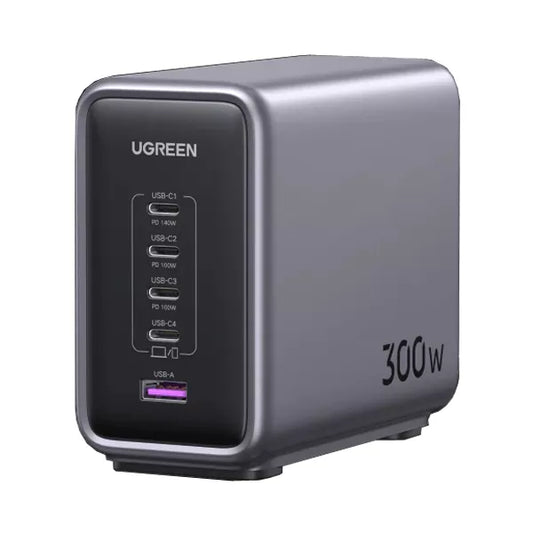 UGREEN Nexode 300W USB C GaN Charger-5 Ports Desktop Charger