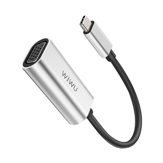 WiWU Alpha Type-C to VGA Converter - Gray
