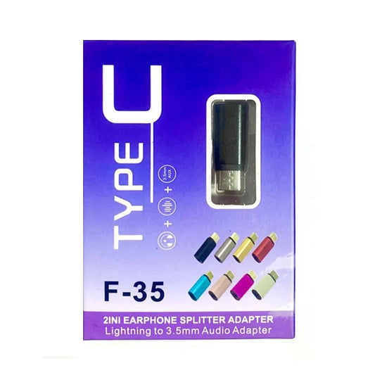 F-35 USB-C to 3.5mm Headphone Jack Adapter