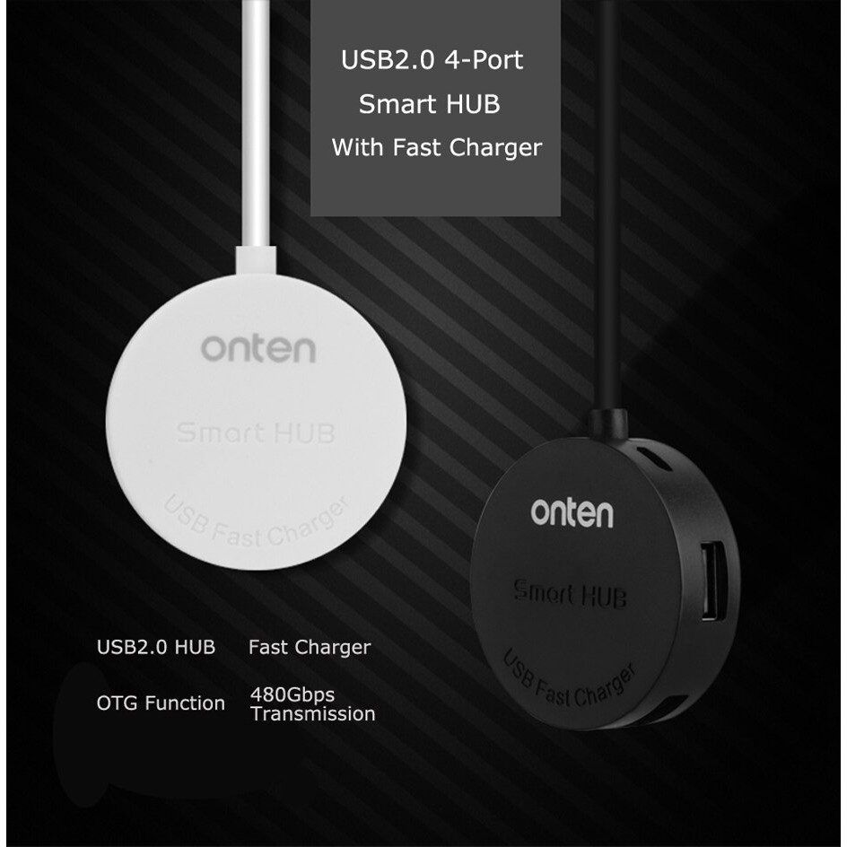 Onten 4-Port USB 2.0 Hub