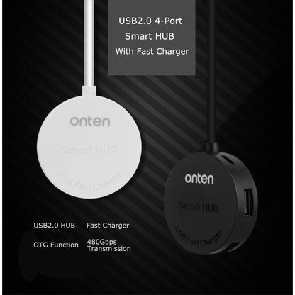 Onten 4-Port USB 2.0 Hub