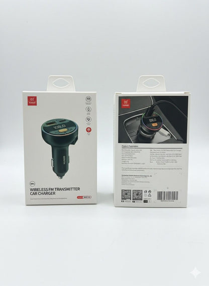 XUNDD Wireless FM Transmitter Car Charger (Model XDCH-113)