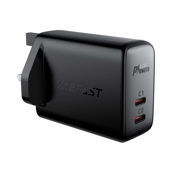 Acefast Fast Charge Wall Charger A12 PD40W (2xUSB-C) UK