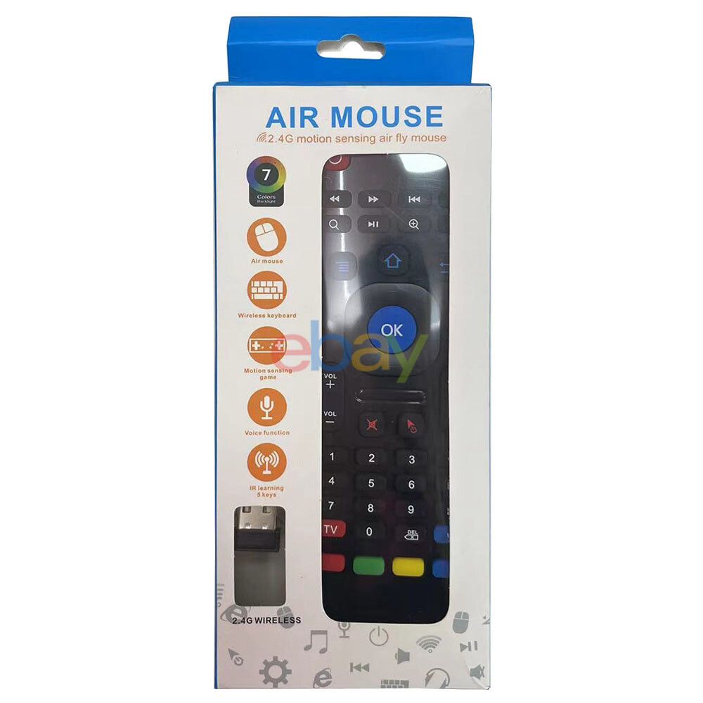 AIR MOUSE Wireless air fly mouse with a remote control and keyboard functionality