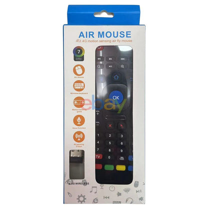 AIR MOUSE Wireless air fly mouse with a remote control and keyboard functionality