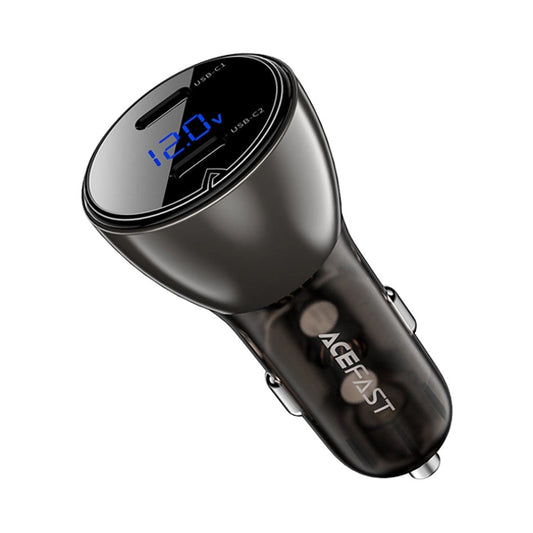 Acefast Fast Charge Car Charger B10 60W (2xUSB-C)