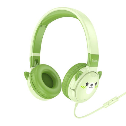 Hoco W61 Voice Children Head-mounted Wired Earphone