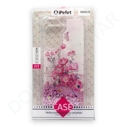 iPefet Fashion Case for the iPhone 14 Max 6.7, featuring a floral and glitter design.&nbsp;