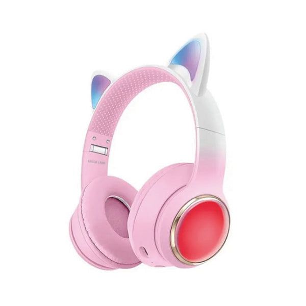 Green Lion GK-400 Kids Wireless Headphone in pink