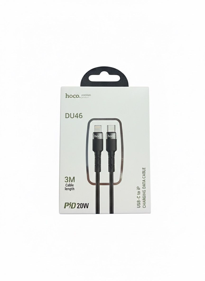 HOCO USB-C to Lightning charging and data cable- 3 Meters