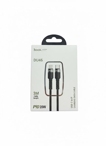 HOCO USB-C to Lightning charging and data cable- 3 Meters