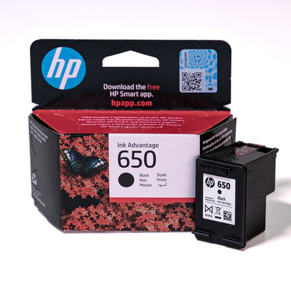 HP 650 Black Original Ink Advantage Cartridge