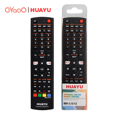 HUAYU RM-L1513 Netflix Button Universal TV Remote Controls for All Smart LED LCD TV