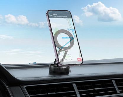 Hoco DCA55 Like two-axis folding car holder, Black