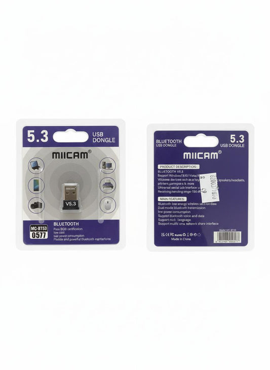 Miicam MC-BT53 Bluetooth 5.3 USB dongle