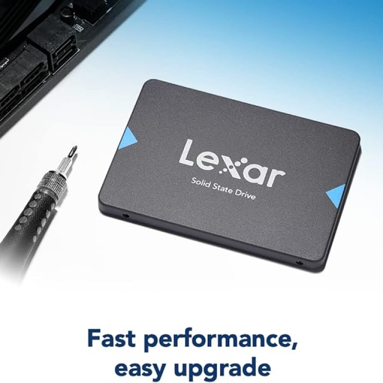 Lexar NS100 2.5” SATA III SSD 256GB – Fast & Reliable Storage