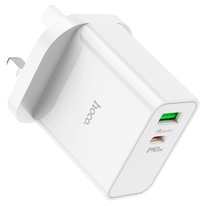 HOCO DC34 PD20W+QC3.0 dual port output fast charger