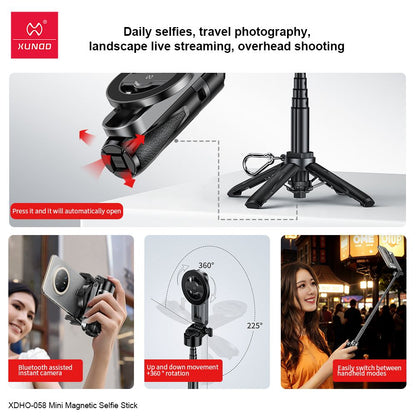 XUNDD Magnetic Mini Selfie Stick