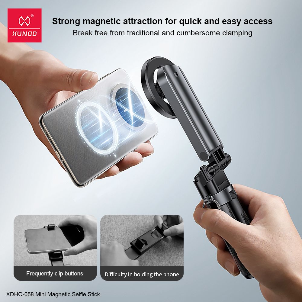 XUNDD Magnetic Mini Selfie Stick