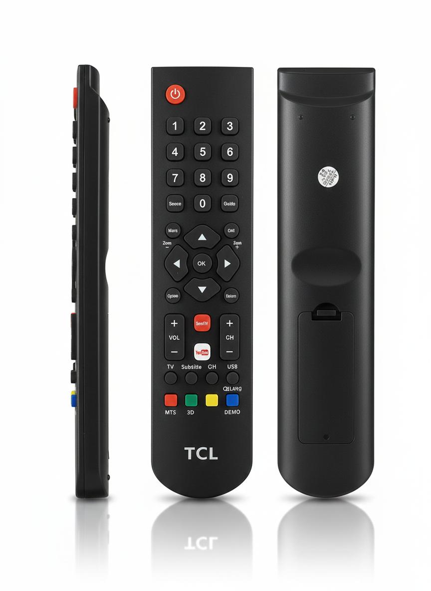 TCL universal remote control for TCL Smart and LED TVs.&nbsp;
