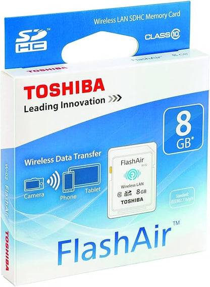 Toshiba SD Card C10 Flash Air 8GB
