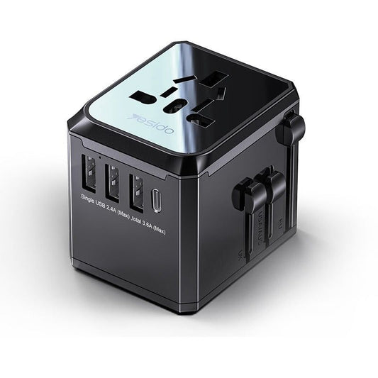 YESIDO MC10 universal travel adapter