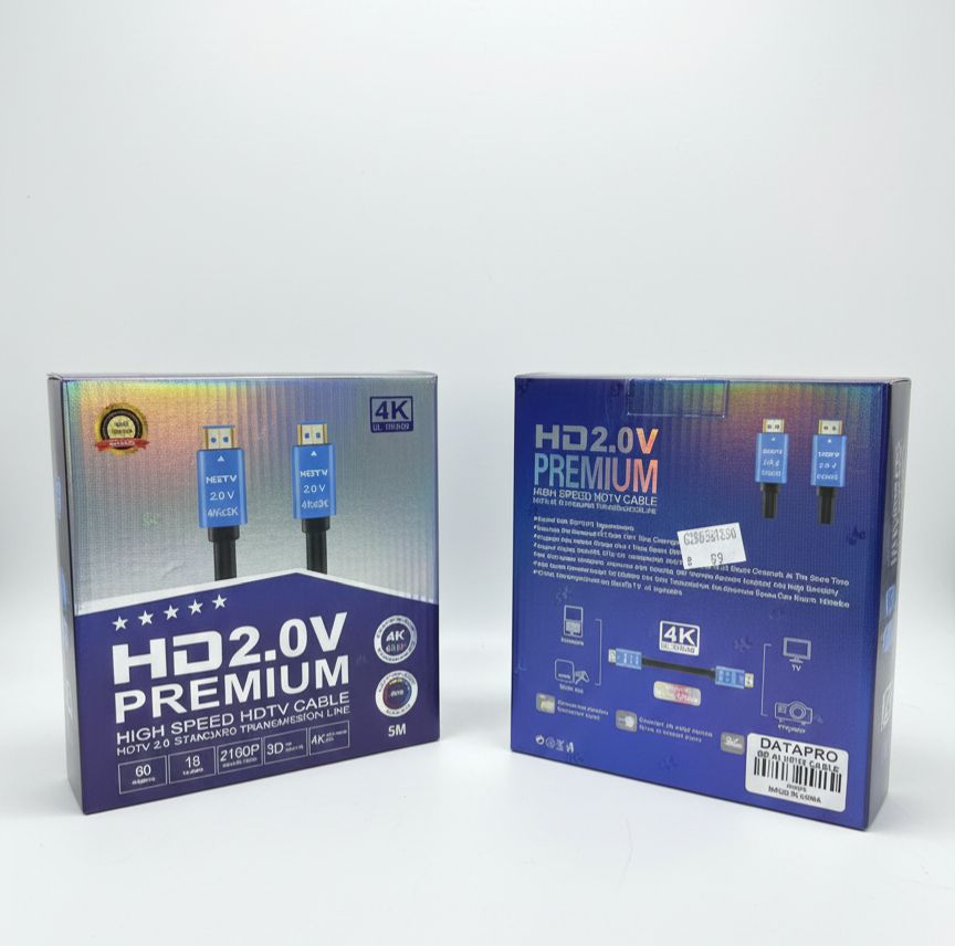 HDTV PREMIUM HIGH SPEED HDTV CABLE, HDTV 2.0 STANDARD TRANSMISSIONLINE