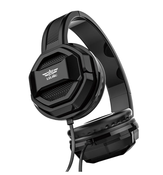 Lelisu LS-802 Stereo HiFi Wired Headphone with a microphone