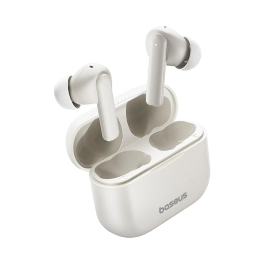 Baseus Bowie E17 True Wireless Bluetooth Earphones With Dual Mic ENC & Punchy Bass - Stellar White