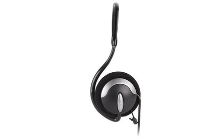 A4TECH HS-24 (Back Neck) Comfortfit Stereo Headphone Mic in Line - Black