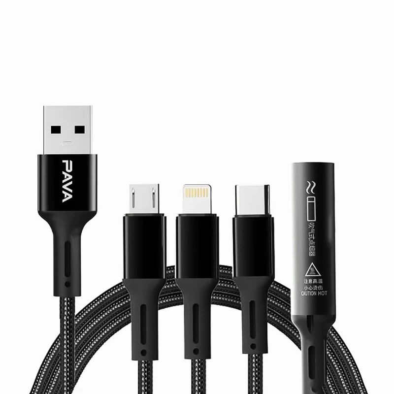 PAVAREAL 4-in-1 Cigarette Lighter and charging cable