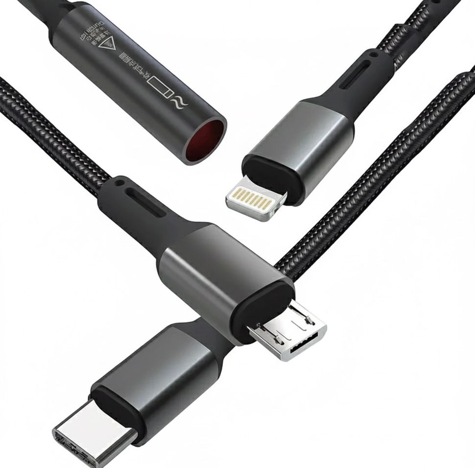 PAVAREAL 4-in-1 Cigarette Lighter and charging cable