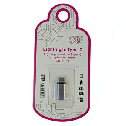 C&Q-111 Lightning female to Type-C adapter converter