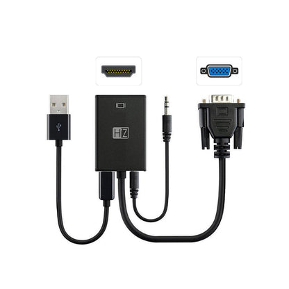 Heatz VGA - HDTV Adapter With Audio ZT21