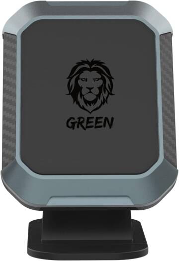 Green Lion Magnetic Car Phone Holder, Black