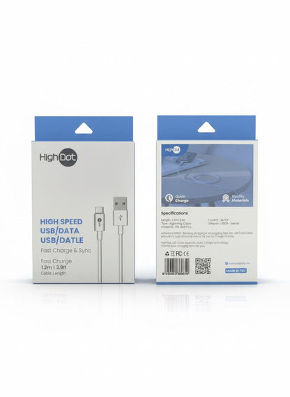 HIGH DOT Mobile charge C to USB cable.