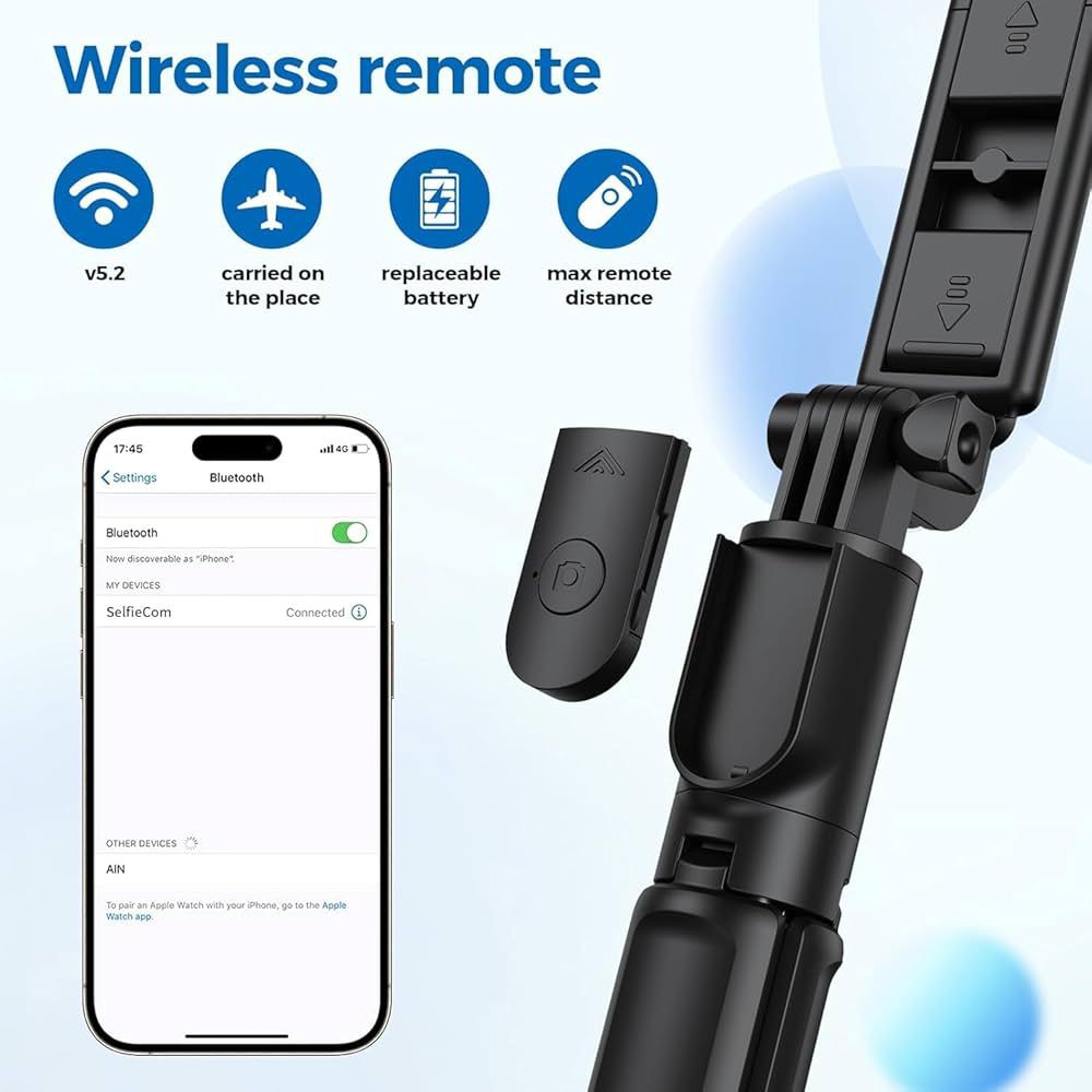 iSmart Go Digital FlexiShot SS-01 detachable clip 360° rotating tripod