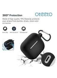 Oteeto AC04 Full Protection Silicone Earpod Case Designed For Aipods 3