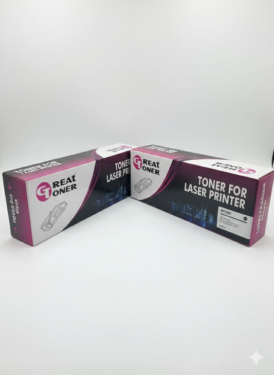 Great Toner W1500 black toner cartridge