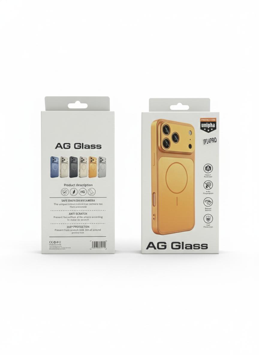 Unipha AG Glass phone case designed for the iPhone 14 Pro