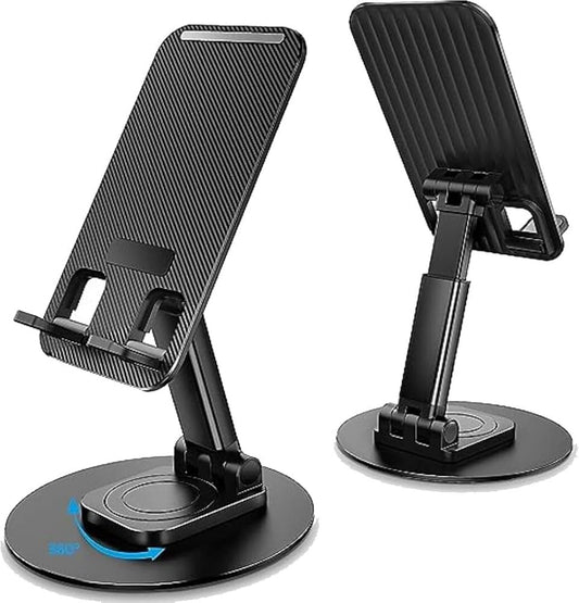 Folding Rotatable Lifting Desktop Holder for mobile phones and tablets