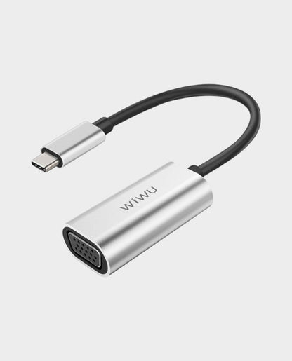 WiWU Alpha Type-C to VGA Converter - Gray
