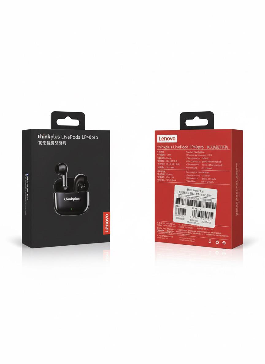 Lenovo Thinkplus LivePods LP40 Pro TWS wireless earphones
