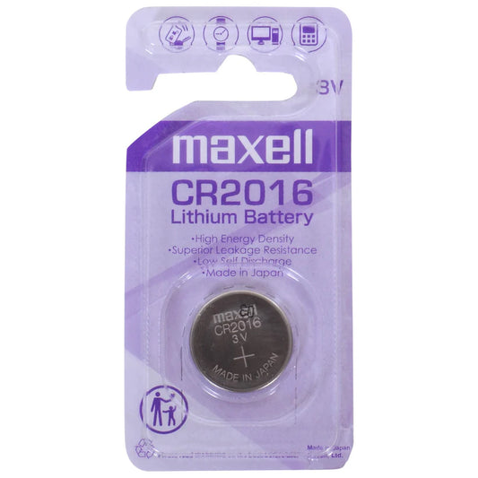 Maxell CR2016 3V Lithium Button Cell Battery 1PC