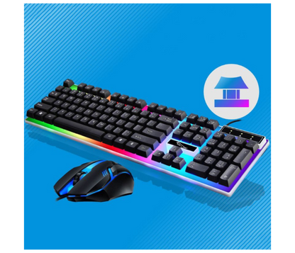 Microsmart Ledfly Mg3X Gaming Keyboard And Mouse Combo