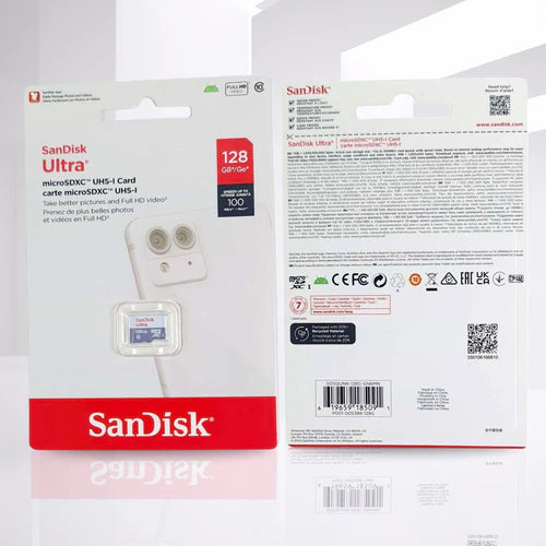 SanDisk Ultra microSDXC UHS-I Class 10 Memory Card 128GB