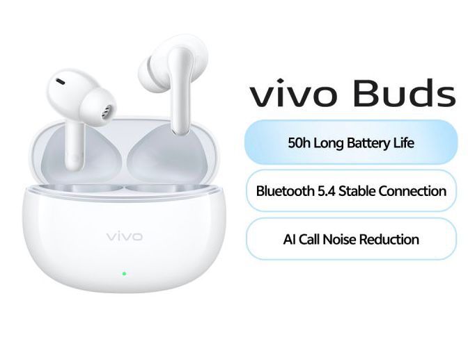 Vivo Buds XE W33A Wireless Earphones - White